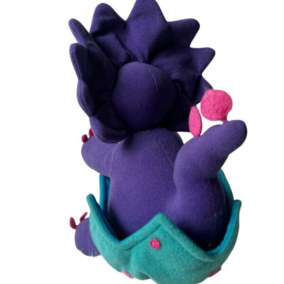 Rare Russ Bernie Bumpers Baby Dinosaur Plush Dino Egg Triceratops - Picture 5 of 5